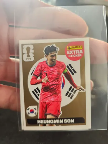 Figurinha Heungmin Son extra Gold