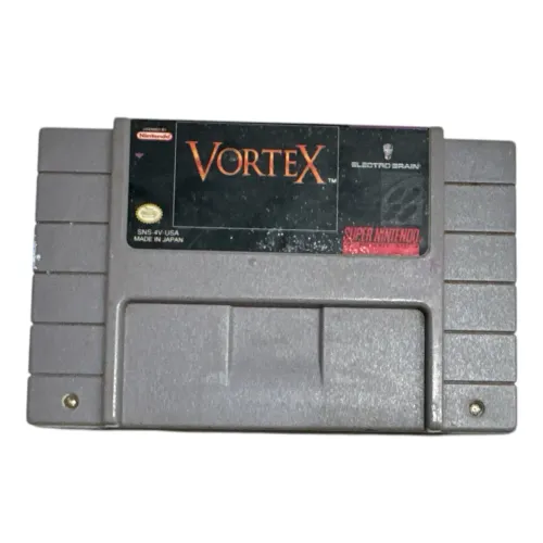Fita Vortex Super FX original Nintendo Raridade