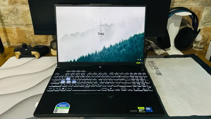 Notebook Gamer - Asus TUF F16, RTX 4050, CORE 5 210H, 16GB RAM e Windows 11