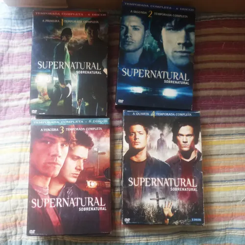 DVDs Série Supernatural 1ª à 4ª temporada