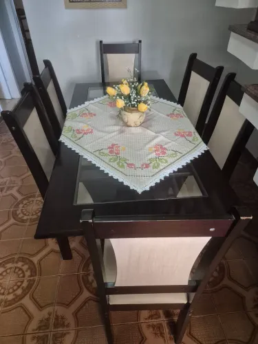 Mesa de Jantar Cimol + 6 cadeiras