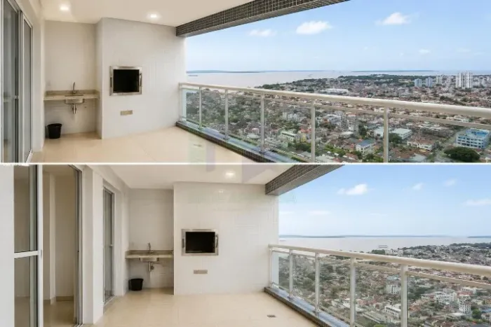 Apartamento 3 suítes no Torre Cenário com vista para baía