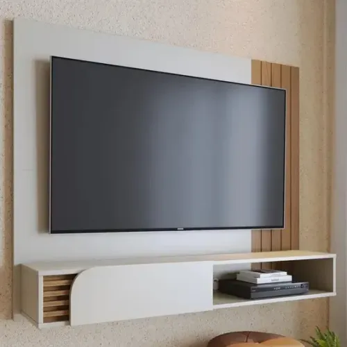 Home Para Tv Até 55 Led 2,10m 4 Portas Cross - Vellari Móveis