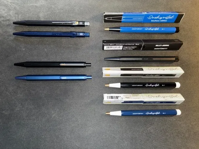 Canetas de Coleção - Caran D`Ache, Luechtturm, Rhodia - Novas