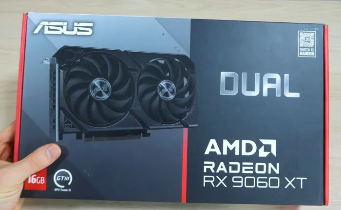 Rx 9060xt 16gb asus na garantia