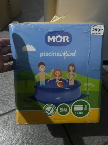 Piscina inflável nunca usada