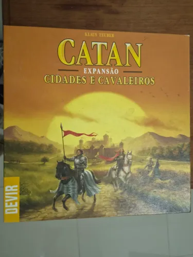 Jogo de tabuleiro Catan expansão cidades e cavaleiros