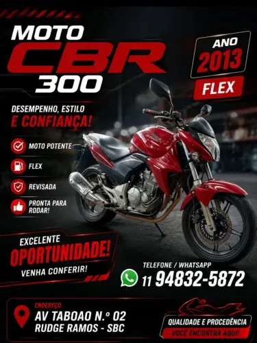 Moto Honda Cbr300R