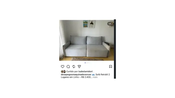 Sofa de LInho