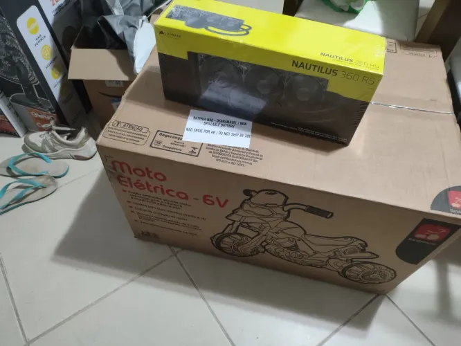 Water Cooler Corsair Nautilus 360 RS ARGB 360mm - Novo / Lacrado (Intel & AMD)