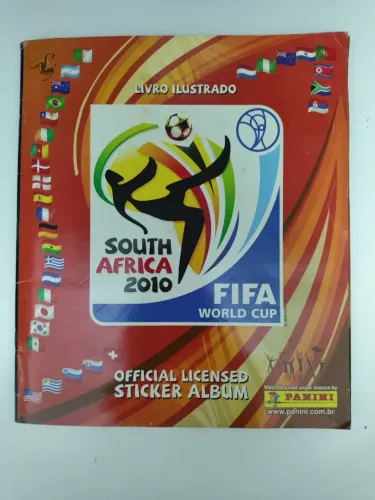 Álbum Completo Panini Copa do Mundo 2010 África do Sul - Oficial Capa Mole
