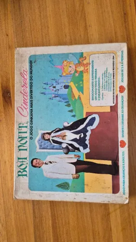 Jogo de tabuleiro Boa Noite Cinderela - Silvio Santos - Raridade