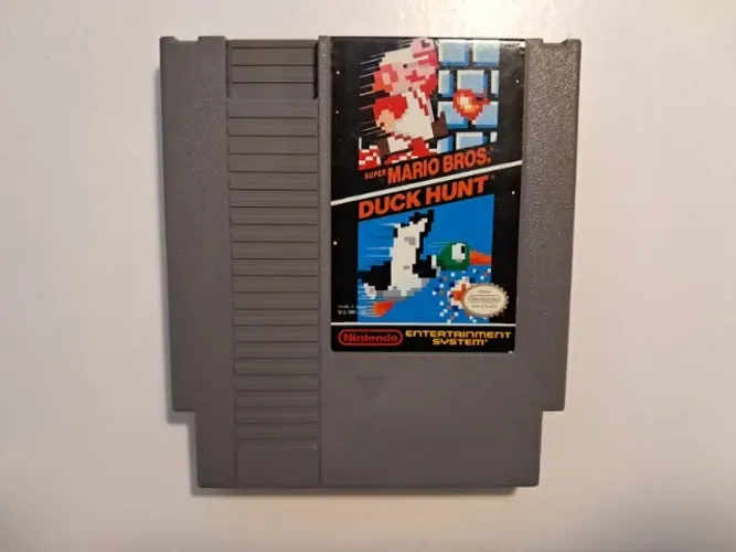 Jogo Super Mario Bros + Duck Hunt NES