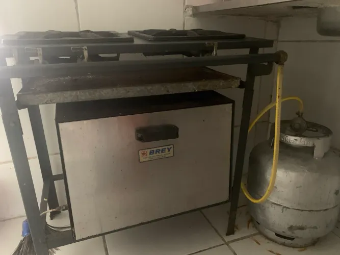 Fogão Industrial 2 bocas com forno 