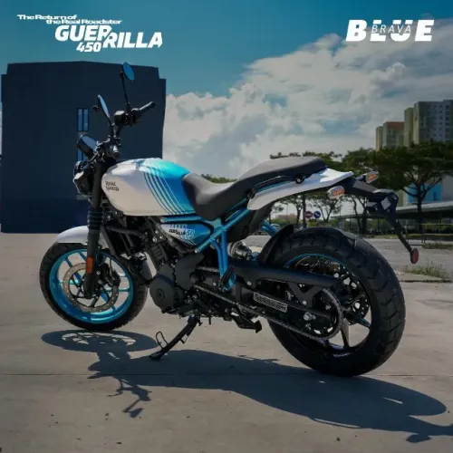 Gabriel - Royal Enfield Guerrilla 450 Brava Blue | Promoção Especial |