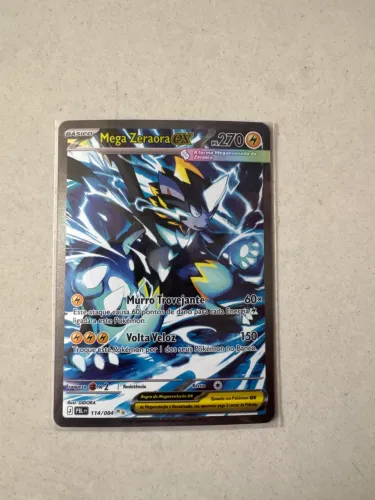 Carta Pokemon Mega Zeraora ex SAR