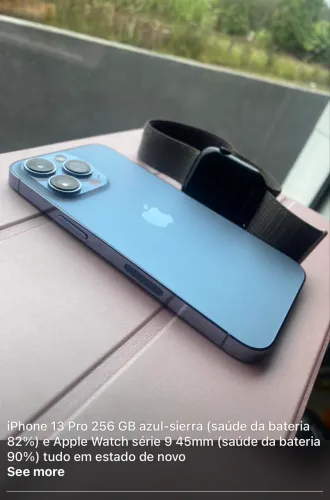 iPhone 13 Pro + Apple Watch 45mm Serie 9