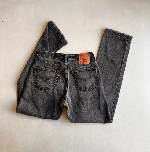 Calaça jeans preta Ellus 38
