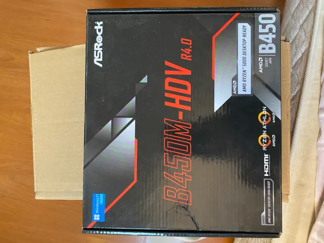Placa Mae ASRock B450M-HDV R4.0