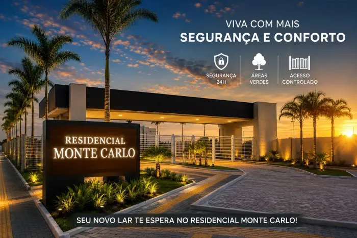 Linda Casa no Condomínio Monte Carlo - Pronta para Morar