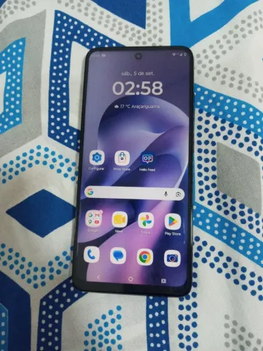 Moto G17 256 GB apenas 3 meses de uso
