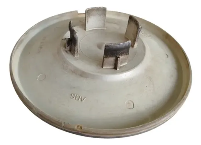 Calota Central Roda Vw Gol G4 Saveiro Voyage Prata