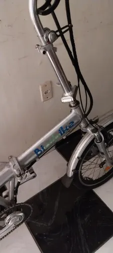 Bicicleta eletrica dobravel de alumínio