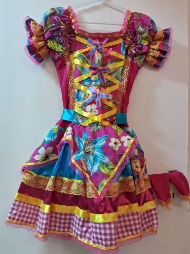 Vestido Caipira criança