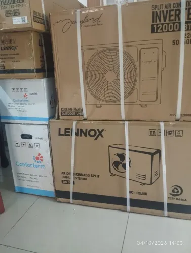 Ar condicionado 12000 BTUs, Novo