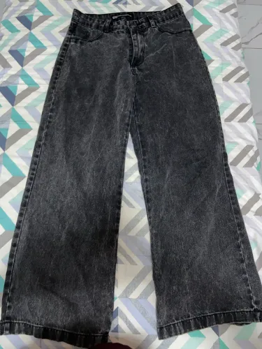 Calça jeans Unissex Wide Leg