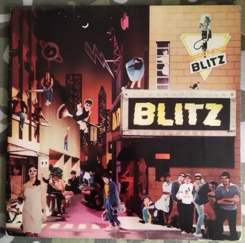 Vinil LP Blitz - Rádio Atividade (1983) Pop Rock / New Wave / Gatefold