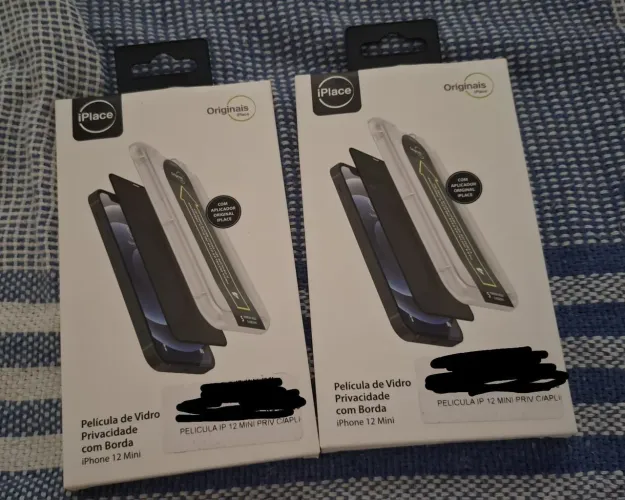 Películas de Vidro Privacidade com Bordas - IPhone 12 Mini