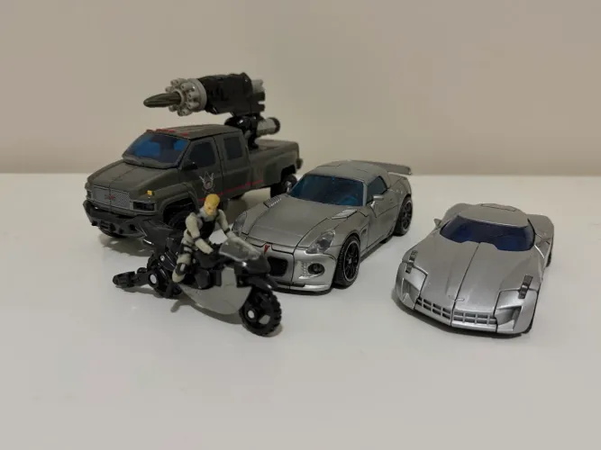 Transformers - Ironhide; Jazz; Sideswipe