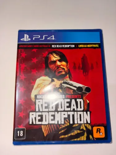 Red Dead Redeption Lacrado ps4