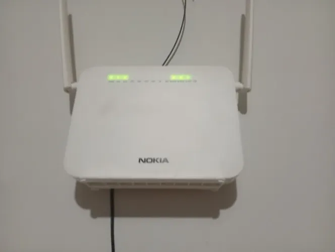 Vendo esse roteador zerado top top marca Nokia