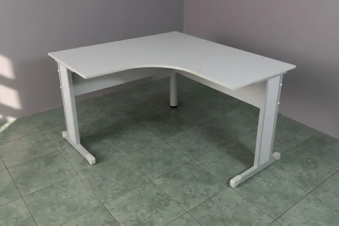 Mesa para escritório cinza