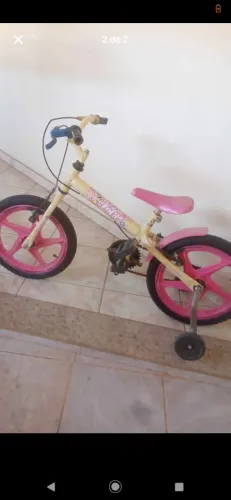 Bicicleta aro 16, só pegar e andar.