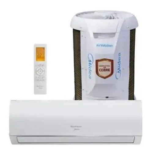Ar condicionado Midea 9000 Btus inverter novo, NF e garantia de fábrica 