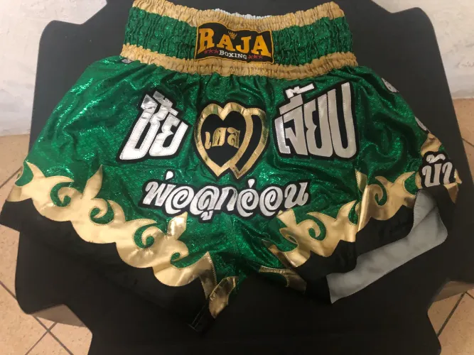 Shorts Bermuda Muay Thai Raja Boxing Tailandês Tamanho G/GG