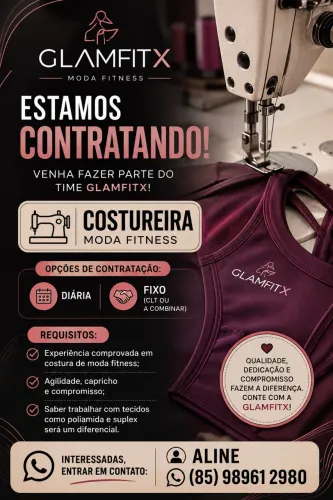 Vaga costureira