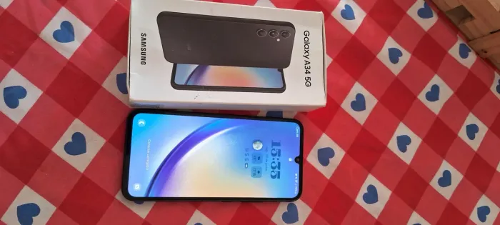 Celular A34 5G. 8 gigas de ran