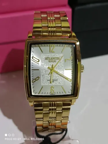 Relógio Atlantis Gold original feminino