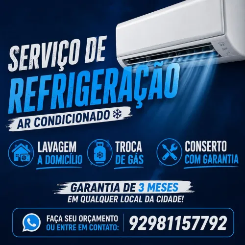 LAVAGEM, CONSERTO E TROCA DE GAS 