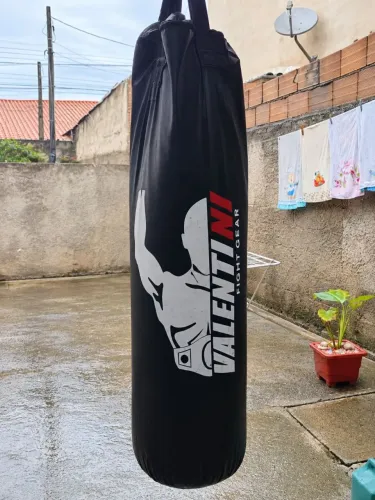 Saco de pancada já cheio