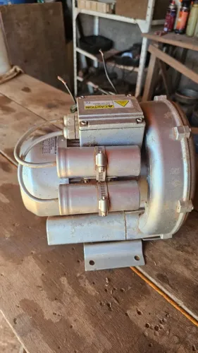 Compressor Radial Asten Soprador Monofásico 0,60 Cv piscicultura aquaponia hidroponia