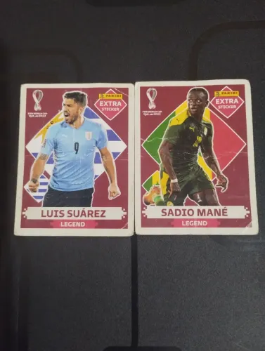 Vendo figurinhas da copa 2022 legends