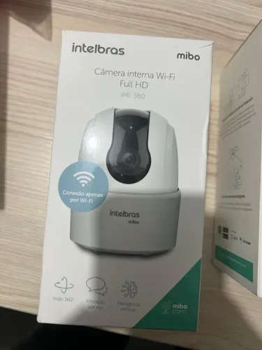 Câmera Inteligente Intelbras Ime 360 Segurança Wi-fi Full Hd