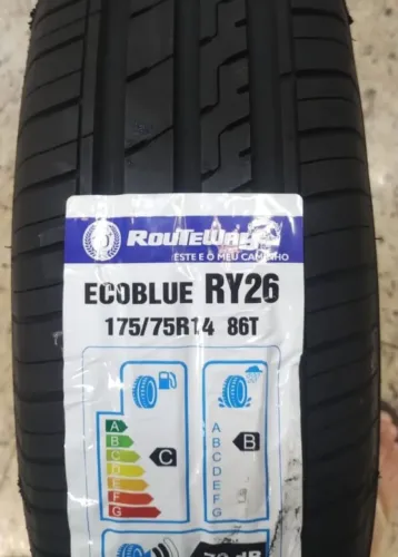 Pneu aro 14 routeway 175/75 r14 novo