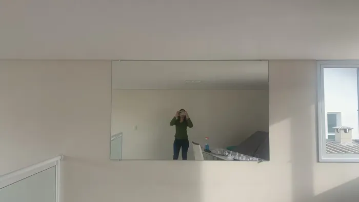 Espelho lapidado grande para studio/salão - 1,90 x 1,20 (urgente)