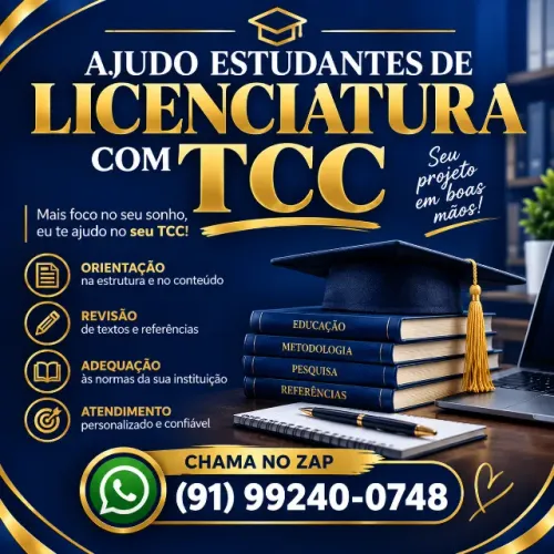 Oriento TCC para Licenciaturas e gestão